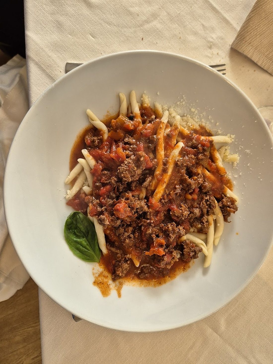 Fusilli col ferro al cinghiale